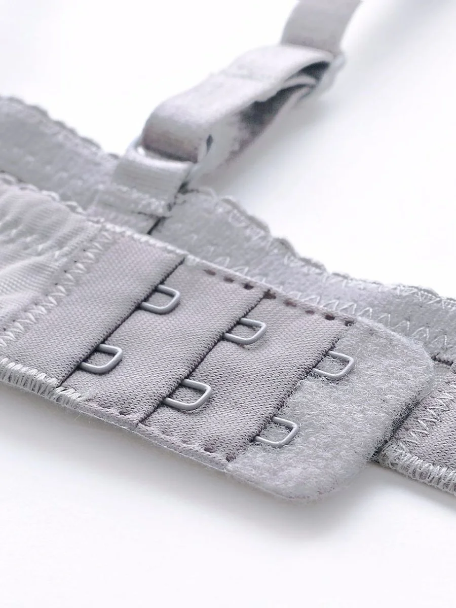 French ultra-thin sexy embroidered women's bra set