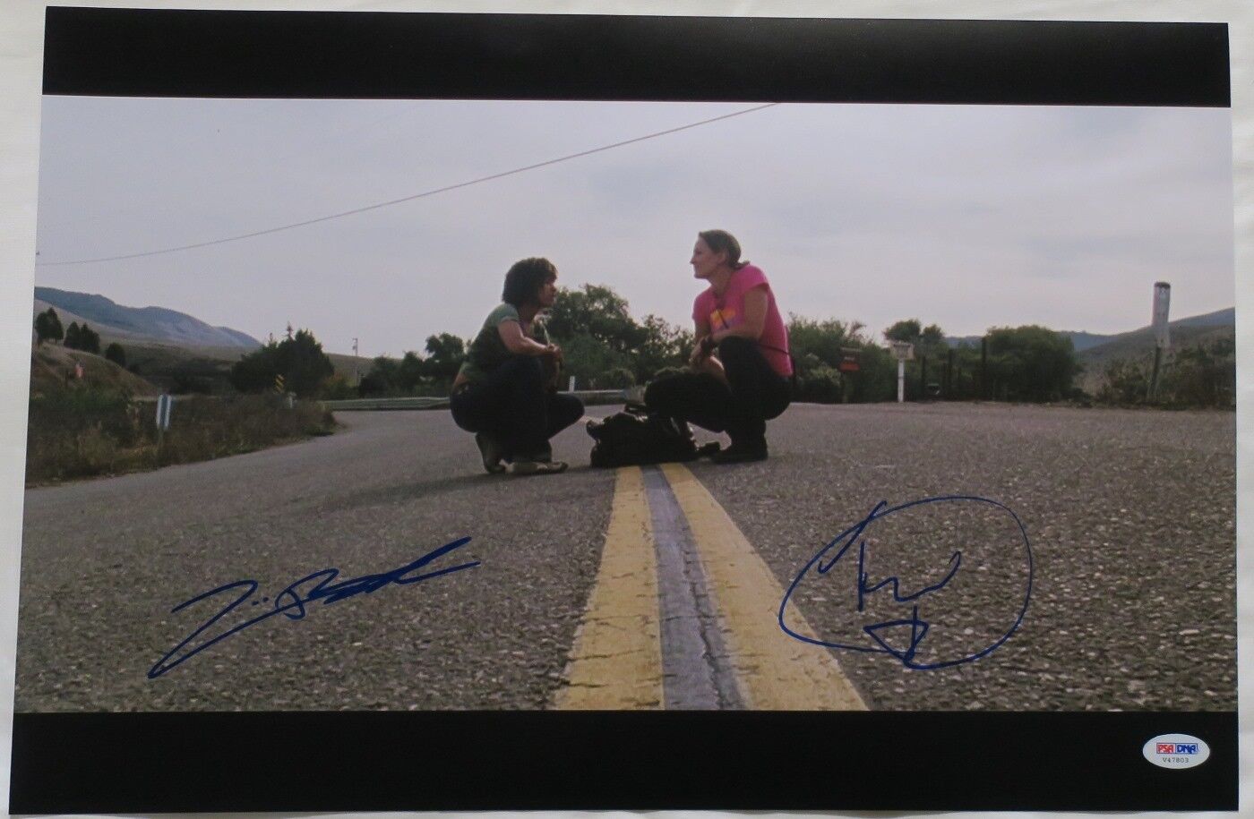 Zoe Bell/Tracie Thoms Signed Death Proof Autographed 12x18 Photo Poster painting PSA/DNA #V47803