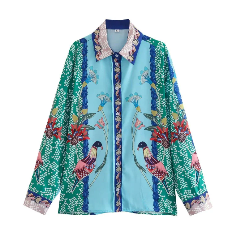 Casual Animal Print Shirt and Pants Set Flaxmaker