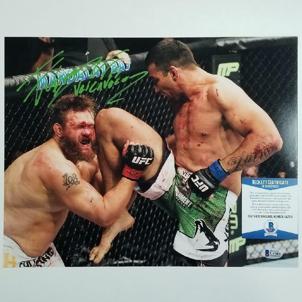 Fabricio Werdum signed 11x14 Photo Poster painting UFC MMA Autograph (C) ~ Beckett BAS COA