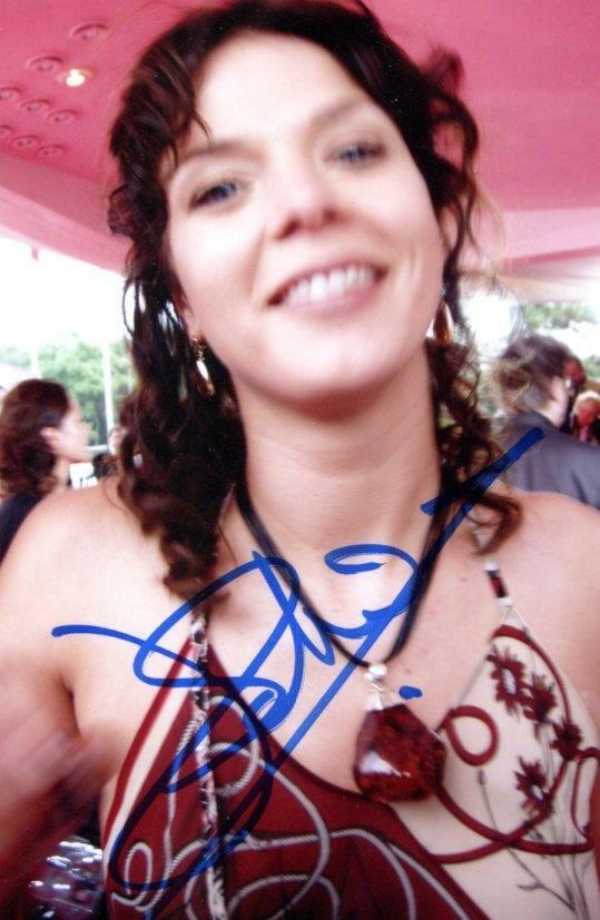 ACTRESS Jessica Schwarz autograph, signed Photo Poster painting