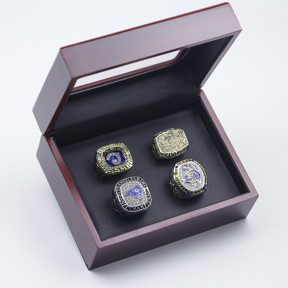 Los Angeles Rams Championship Ring Set of 4