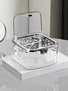 Hair Accessories Organizer Clear Hair Tie Organizer for Laundry Pods Cotton Swab