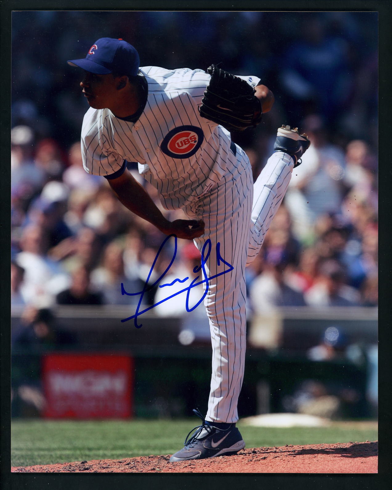 Angel Guzman Signed Autographed 8 x 10 Photo Poster painting Chicago Cubs