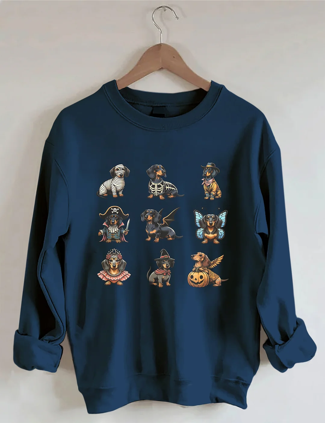 Dachshund Halloween Sweatshirt