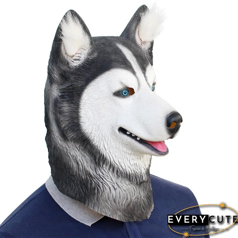 Halloween Wolf Mask Halloween Masquerade Animal Party Full Head Mask