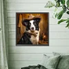 Diamond Painting-DIY Full Round Drill Cowboy Dog