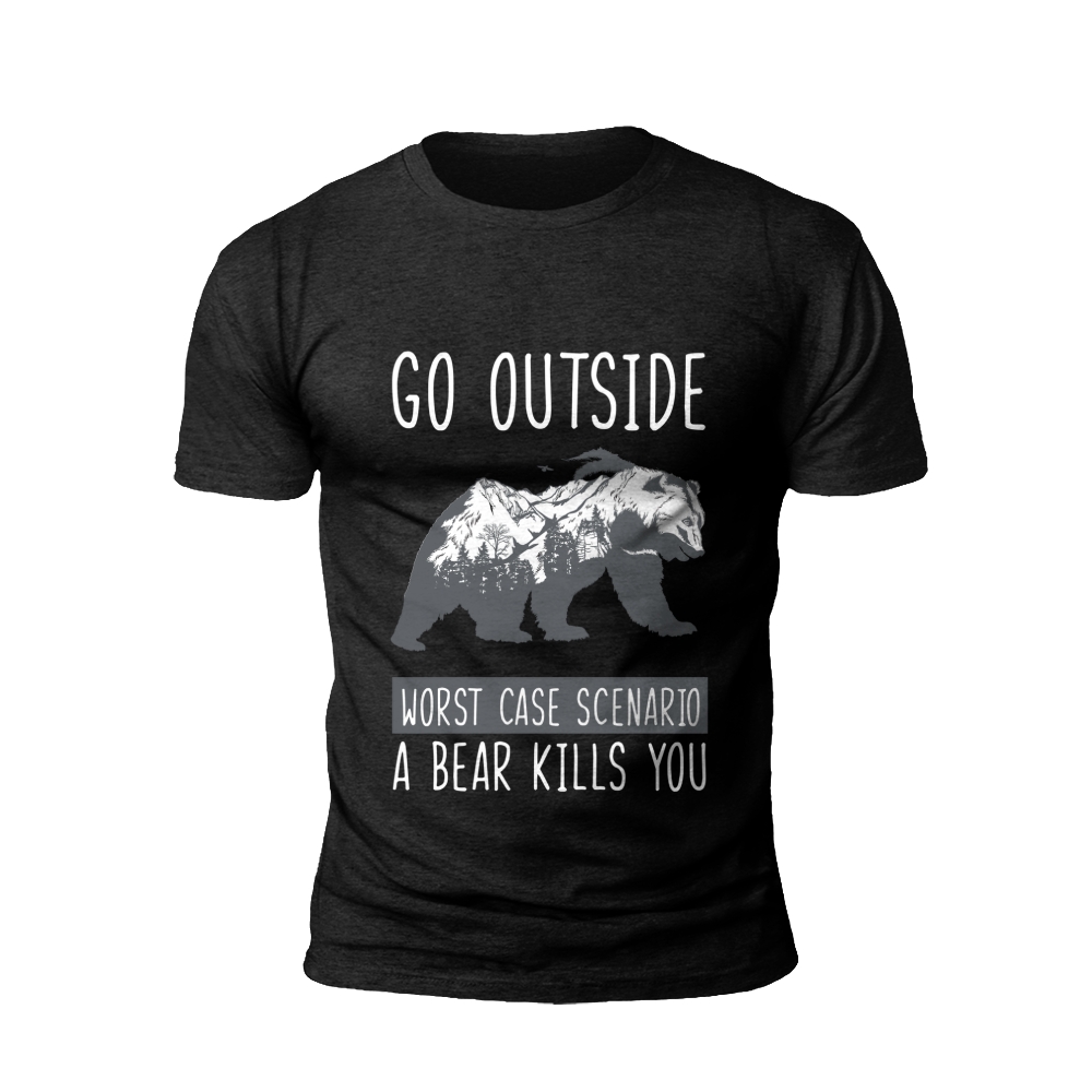 Brave the Wild: Bear Adventure T-Shirt
