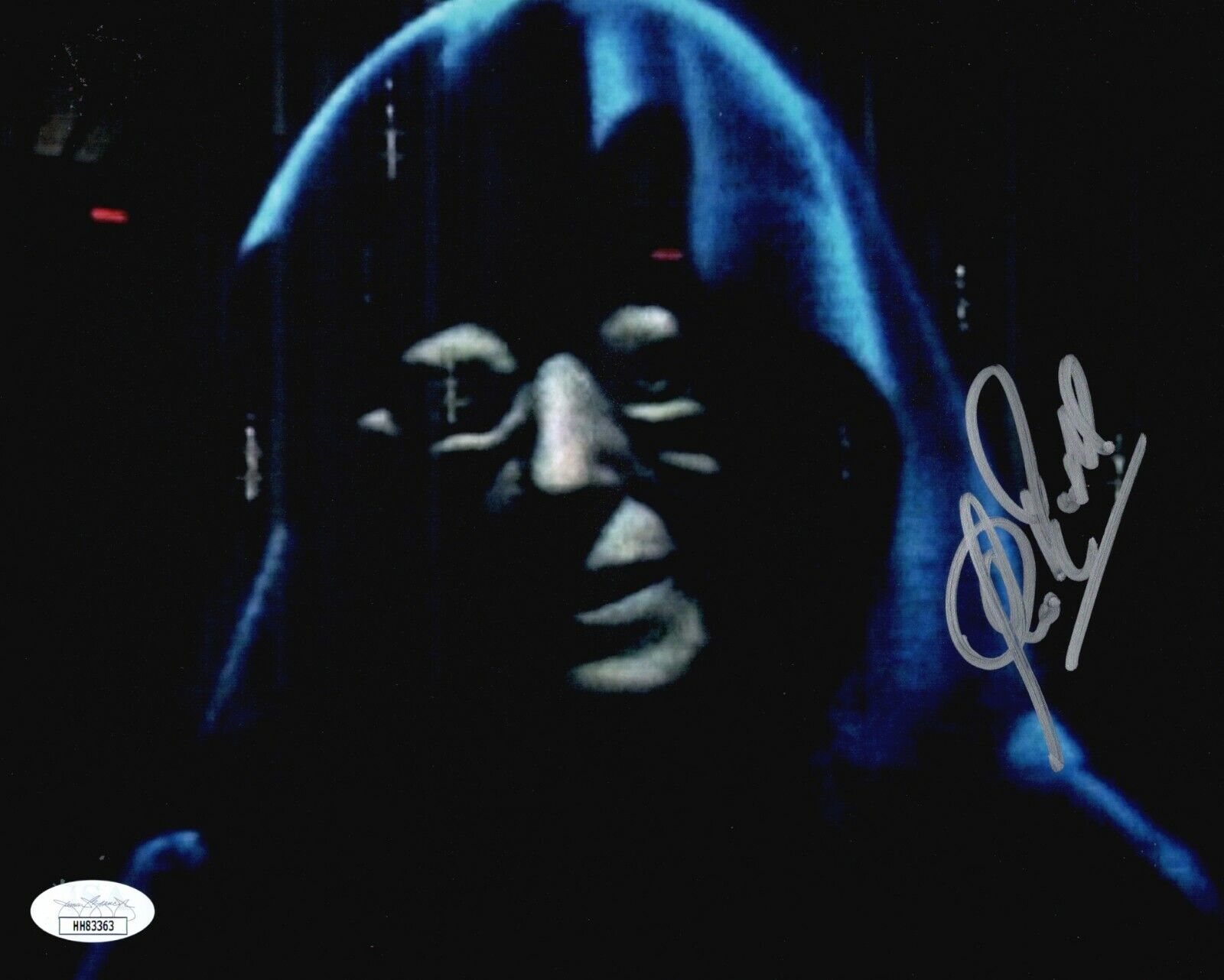 CLIVE REVILL Signed 8X10 Photo Poster painting STAR WARS Emperor Palpatine Autograph JSA COA