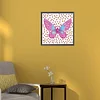 >SALE<5D DIY Partial Special Shaped Drill Diamond Painting Kit Butterfly Decor(YXC676)