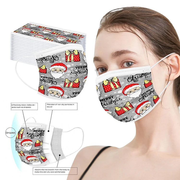 🎄Christmas Disposable Face Mask🎄