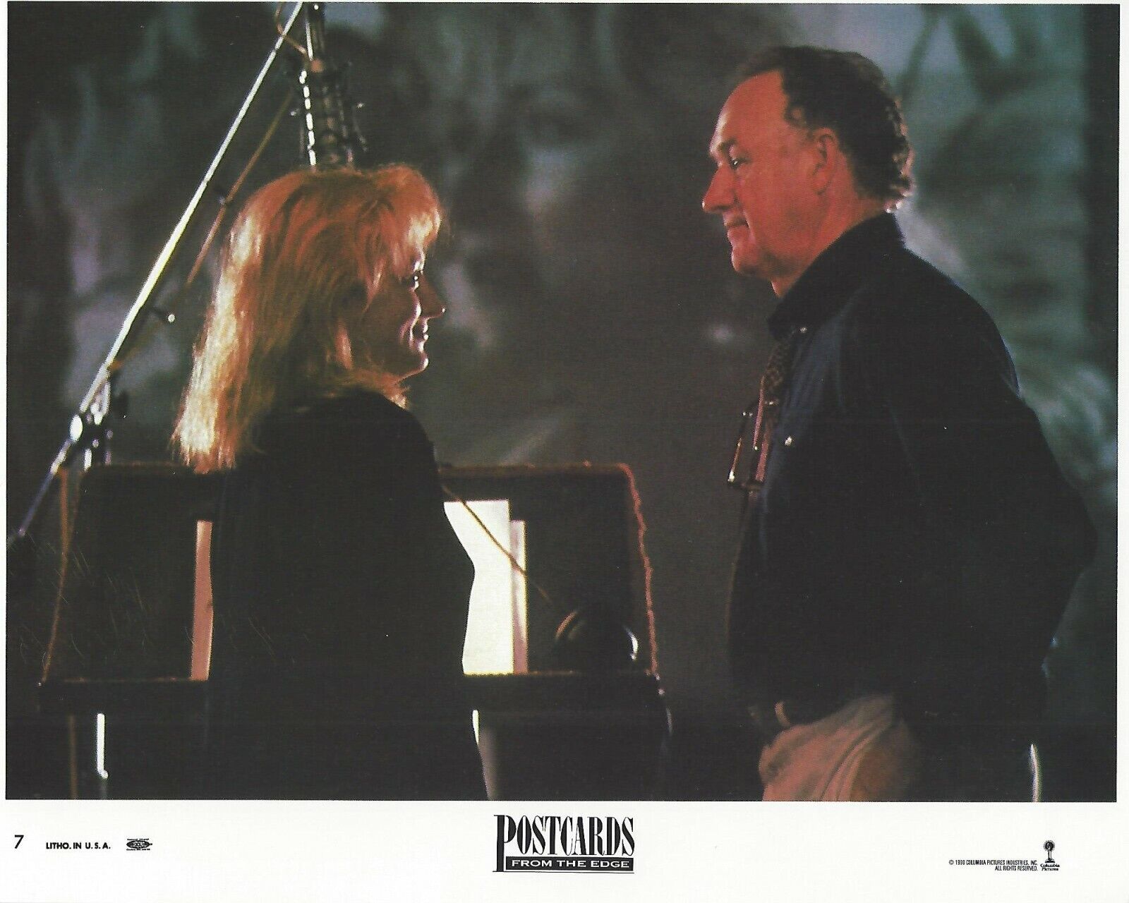 Post Cards From The Edge Original 8x10 Lobby Card Poster 1990 Photo Poster painting #7 Meryl