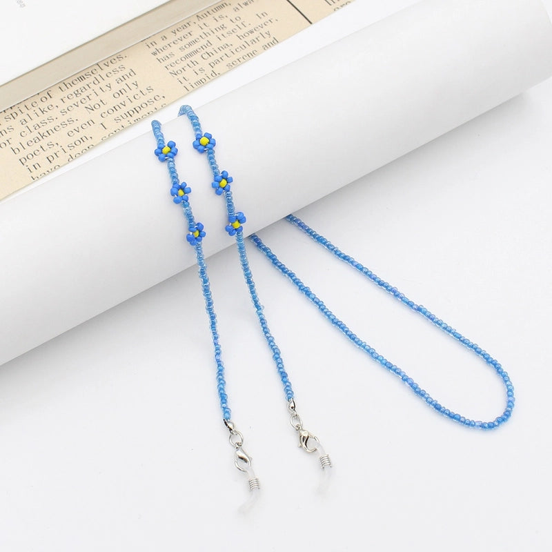 Casual Minimalist Geometric Crystal Unisex Glasses Chain