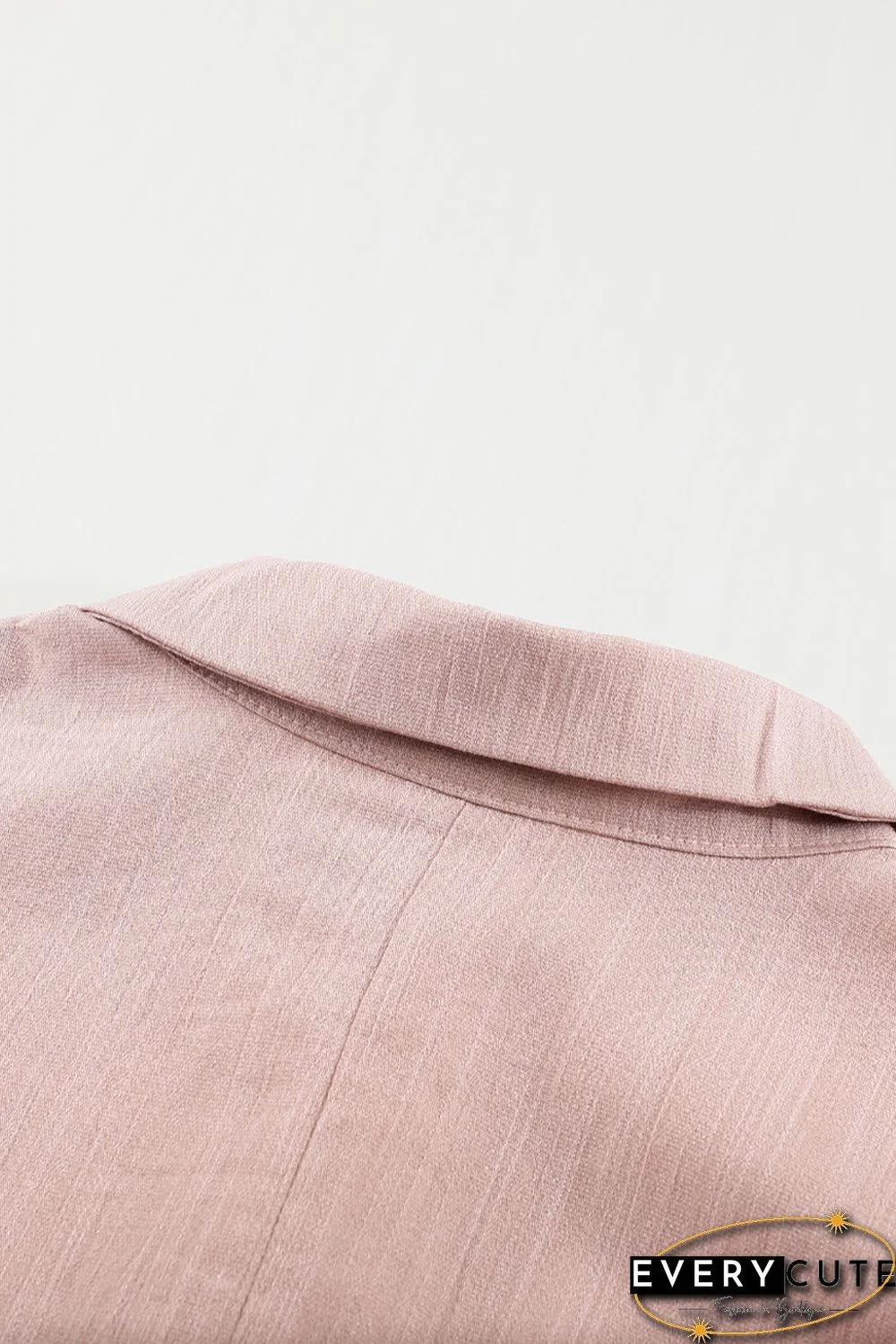 Khaki Buttoned Long Sleeve Shirt with Pocket