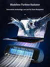 Laptop Cooler Notebook Cooler Adjustable Quiet 2600RPM USB Charging Suitable for Laptops Tablets Mobile Phone Cooling Stand Laptop Cooling Stand