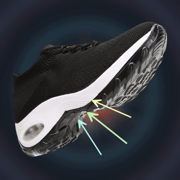 Fortuna Lace Up Running Shoes Platform Sneakers