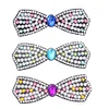 3pcs Butterfly Rhinestone Hair Clip DIY Crystal Bowknot Barrettes Kit