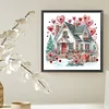 Heart House - Crystal Rhinestone Diamond Painting
