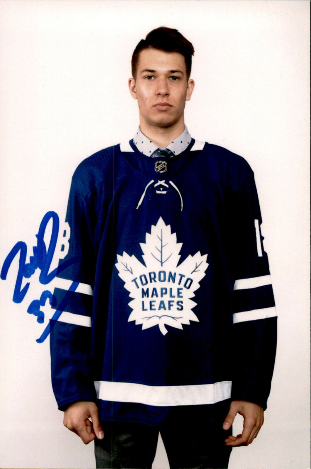 Zachary Bouthillier SIGNED autographed 4x6 Photo Poster painting TORONTO MAPLE LEAFS