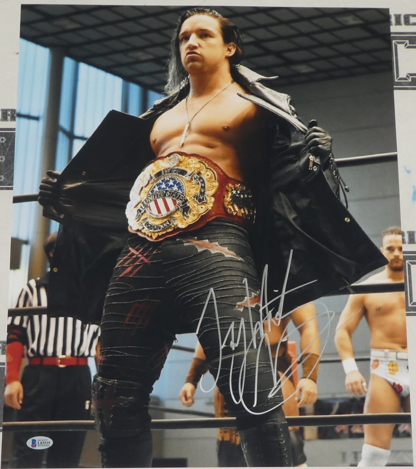 Jay White Signed 16x20 Photo Poster painting BAS Beckett COA New Japan Pro Wrestling Autograph 3