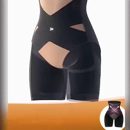 Womens Shapers Cross Compression Abs Booty High Waisted Shaper