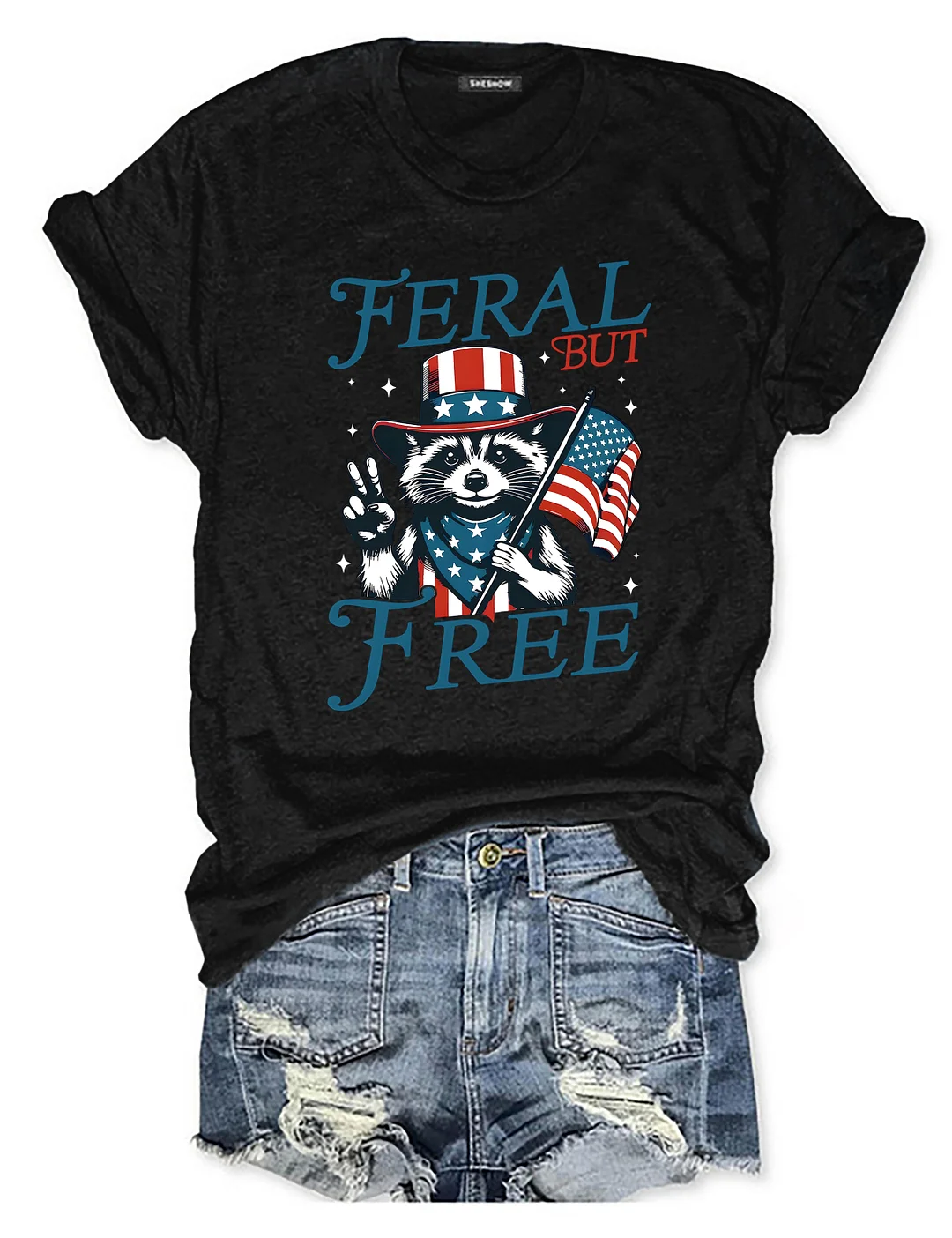 Feral But Free T-shirt