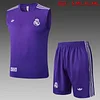 Joyfball 2025/2026 Real Madrid pre-match training Purple Jersey+Shorts  1:1 Thai Quality
