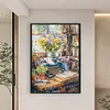 Landscape-11CT Stamped Cross Stitch 40*60cm/15.75*23.62in  tapestrymarket