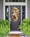 🔥Last Day 49% OFF🔥Neutral Fall Magnolia Swag Front Wreath-mysite-Adracos