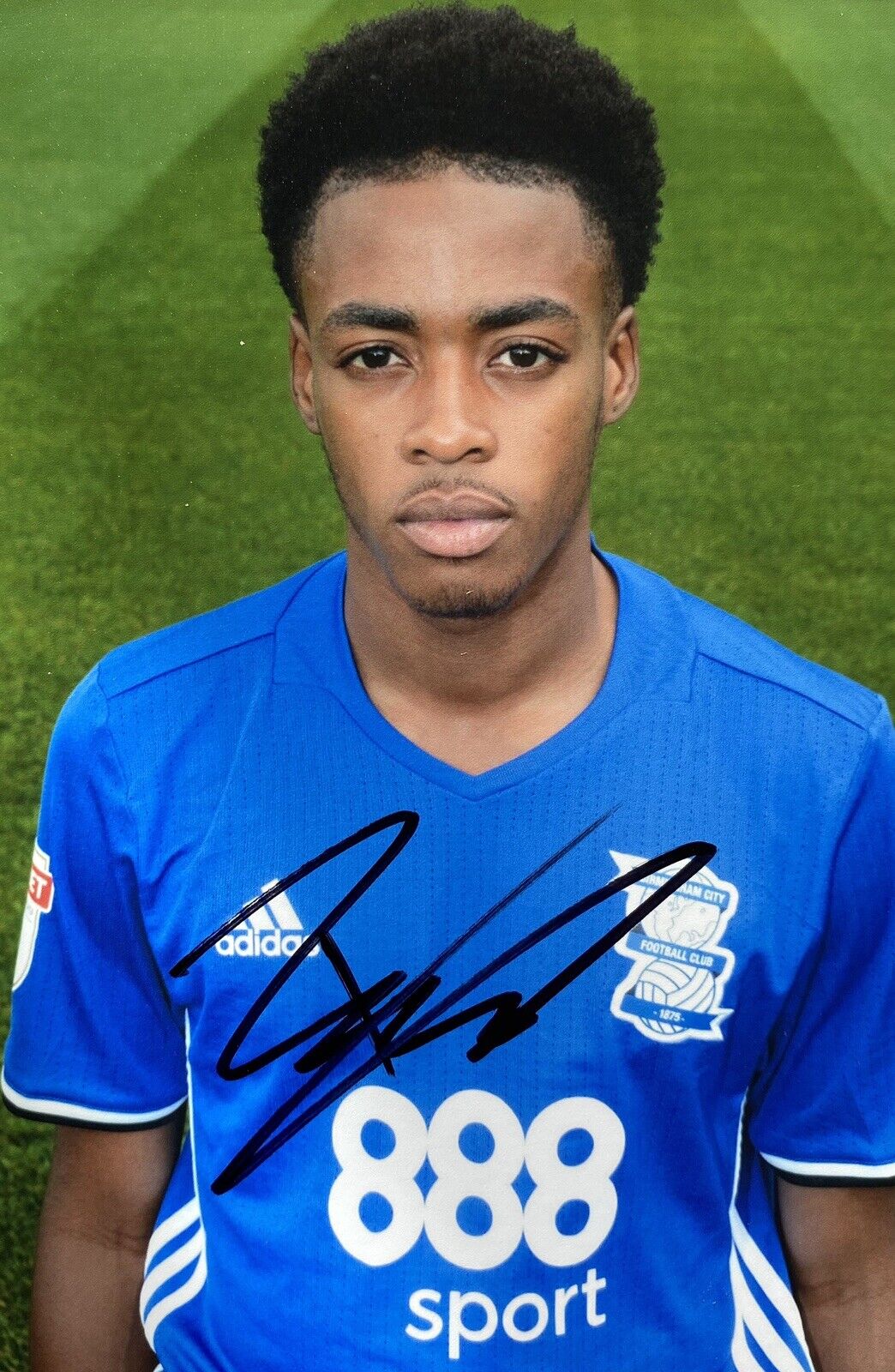 Reece Brown Genuine Hand Signed 6X4 Birmingham City Photo Poster painting