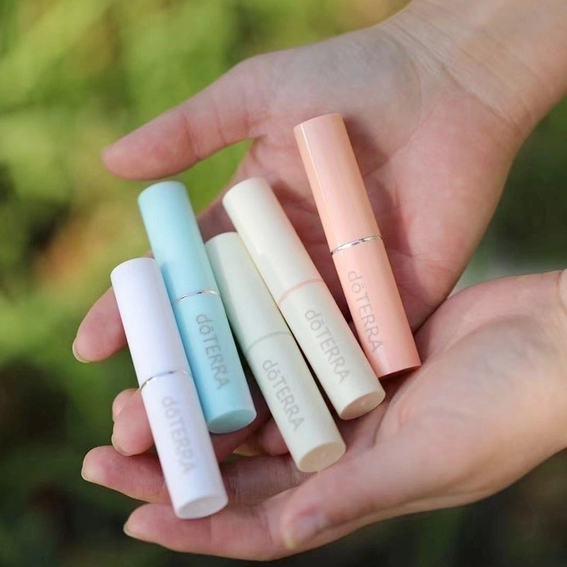 Minimalist Color Block Plastic Lipstick Tube 1 Piece