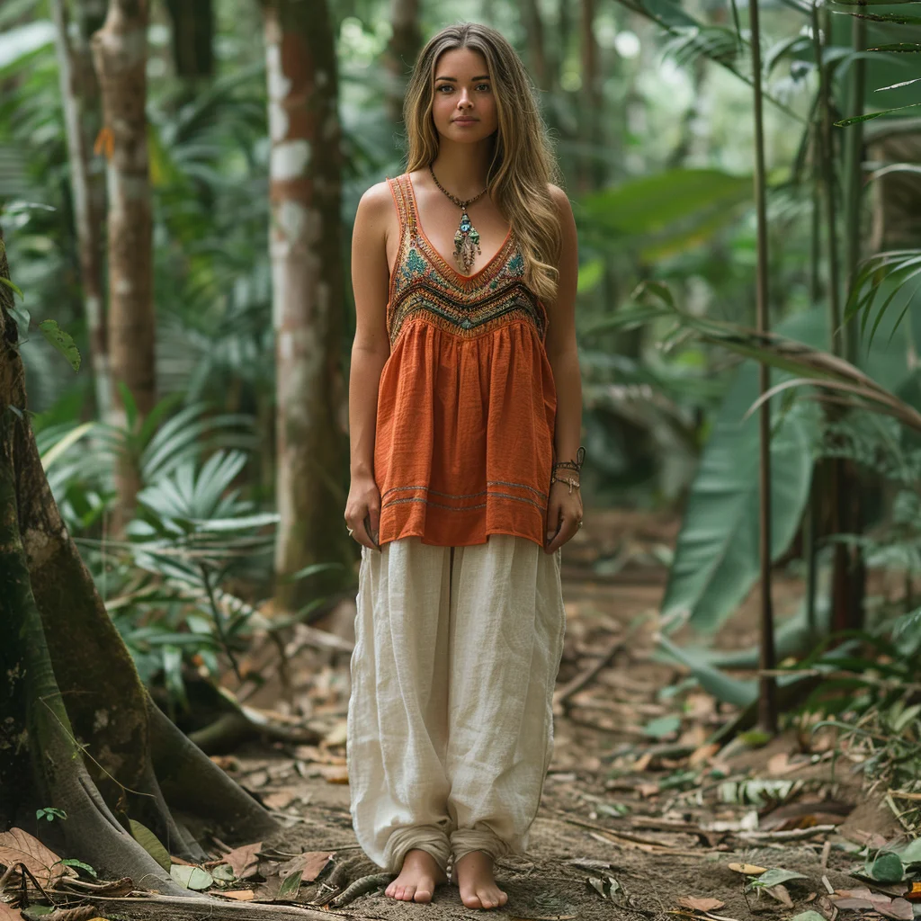 Simple V-neck Sleeveless Camisole, Comfortable And Breathable Lapel Linen Top