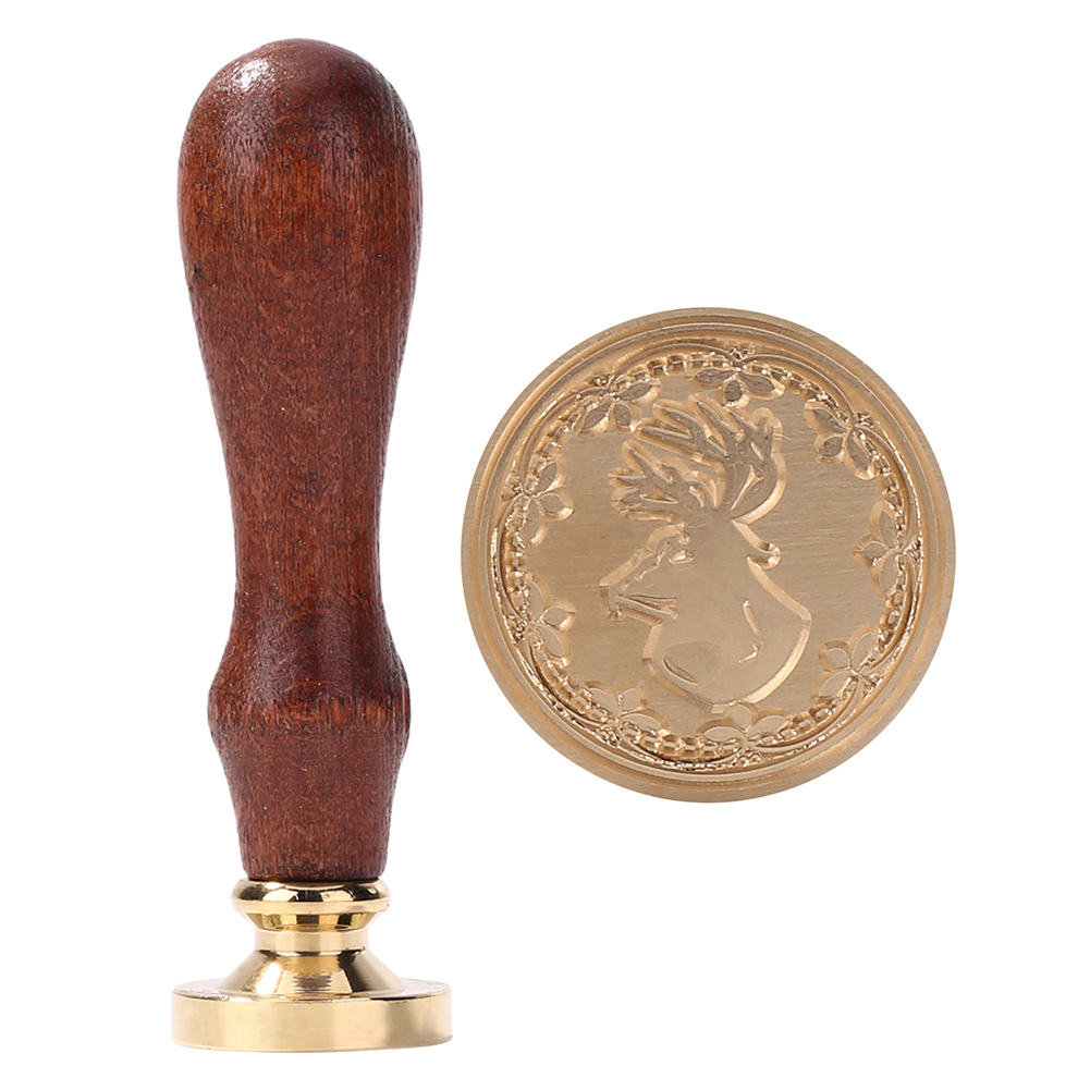 

25MM Geometry Antique Wax Seal, 501 Original