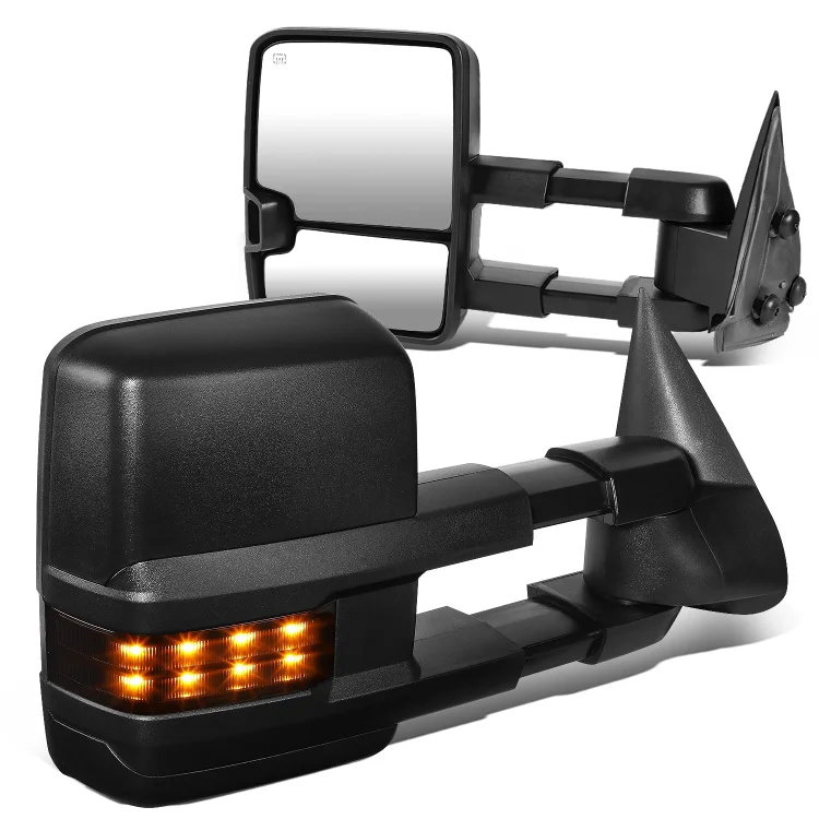 Powered Heated Towing Mirrors (Pair)<br>03-06 Chevy Silverado, GMC Sierra, Tahoe, Yukon