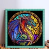 (Stamped/Counted) Dragon - 11CT Cross Stitch 40*40cm/15.75*15.75in