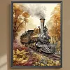 Woods Train-Full Square Diamond Painting 30*40CM