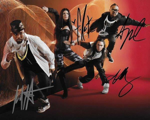 REPRINT - BLACK EYED PEAS Fergie - Will I Am Autographed Signed 8 x 10 Photo Poster painting