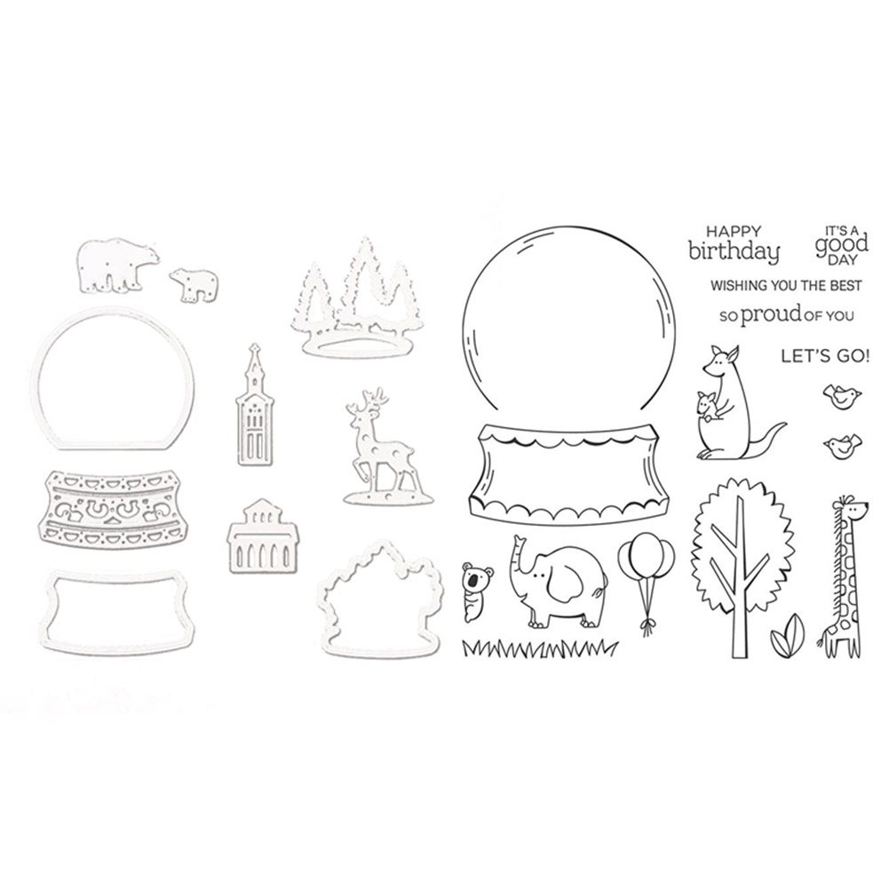 

Animal - Paper Craft Cutting Dies, 501 Original