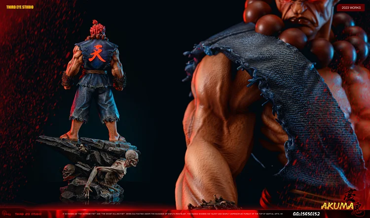 Street Fighter Statues