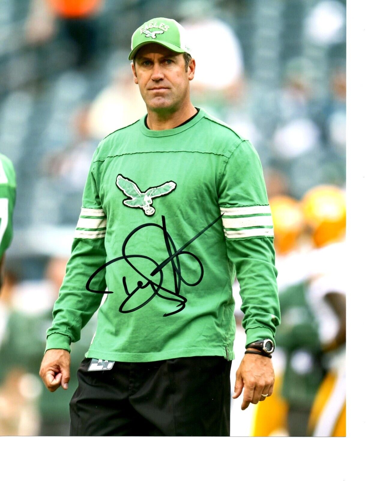 Doug Pederson Philadelphia Eagles signed autographed 8x10 football Photo Poster painting Super!