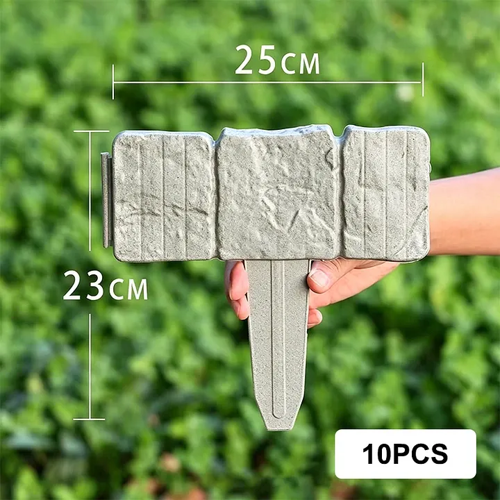 🔥Hot sale✨Imitation Stone Garden Fence