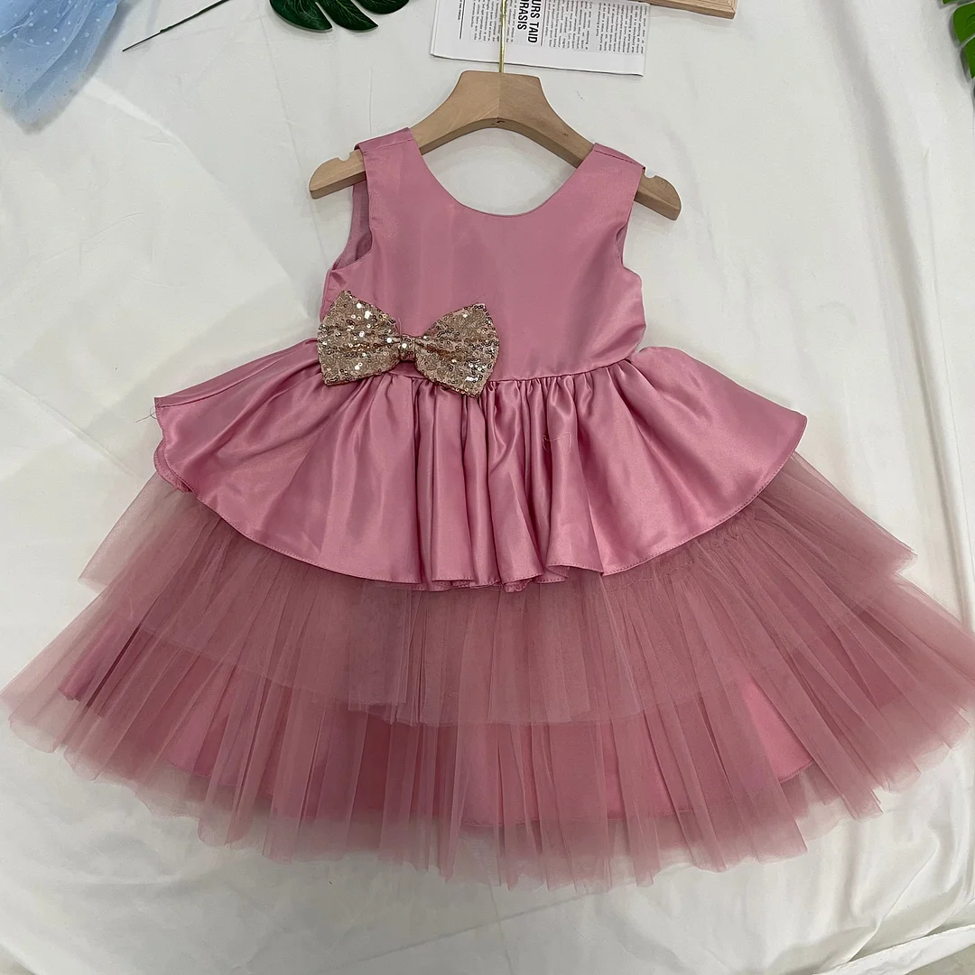 Baby Girls Dress Tutu Cake Toddler Kids Princess Dresses for Girls Children Wedding Dress Infant Vestidos Flower Girls Dresses