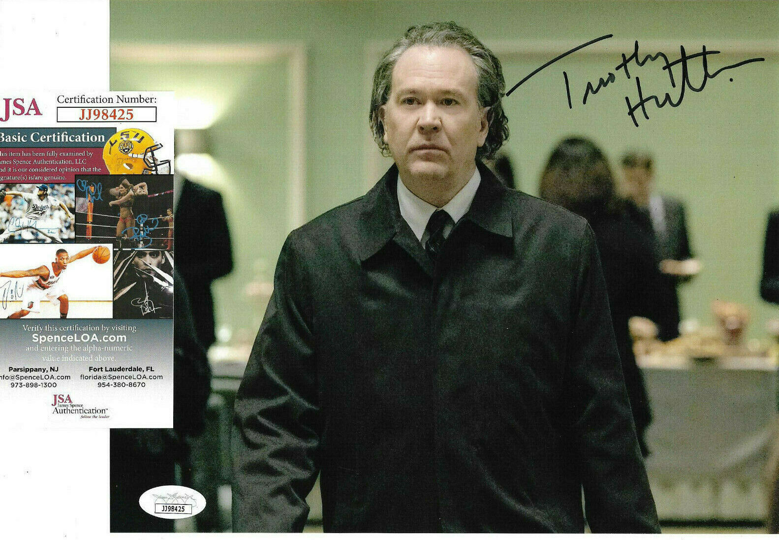 Timothy Hutton Signed 8x10 Photo Poster painting Autographed, Haunting on Hill House, JSA COA