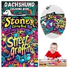 3PCS Graffiti Coloring Book Set Mindfulness Art Books for Adults 