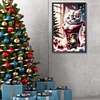 Diamond Painting-DIY Full Round Drill Cat in a Sock(40x60cm)