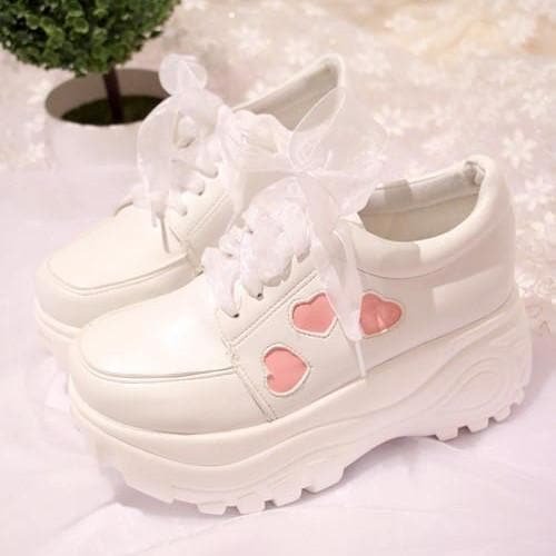 Lolita Heart High Platform Sneaker Shoes S13094