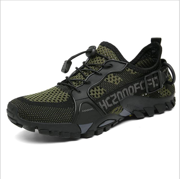 Men's Non-slip Breathable Mesh Hiking Shoes、、URBENIE