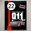 Porsche Car - Acrylic Wall Art - 12*16Inch