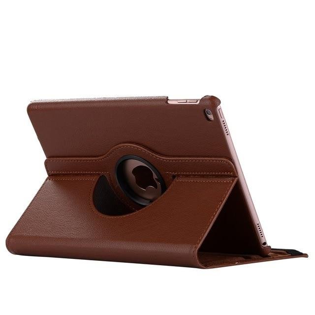 360 Degrees Rotating Smart Magnetic Apple iPad Leather Case Cover - vzzhome