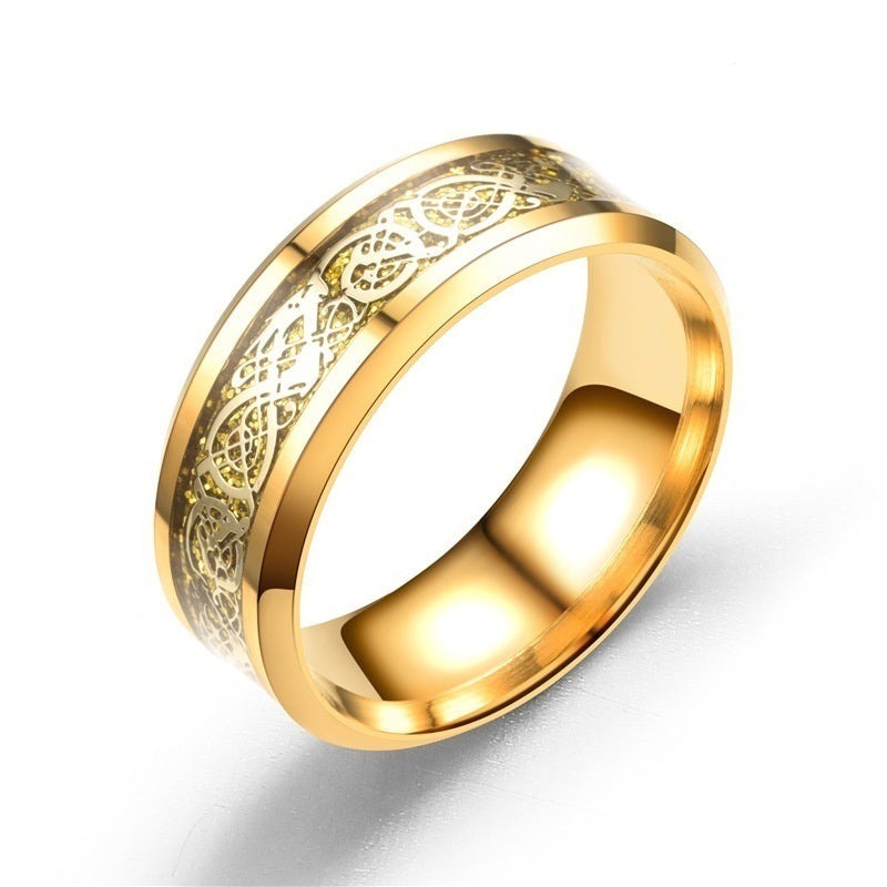 'Celtic Dragon' Rings